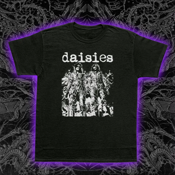 RARE Daisies 1966 Cult Film T-Shirt Czech New Wave Feminist Classic Graphic Tee