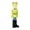 Green, variant on QLUEWX Nutcracker Soldier Candle Holder Figurine 5.7 Inch, Multicolor Resin Taper Candle Stand, Classic Christmas Mantel Tabletop Holiday Home Decor Ornament (Gold)