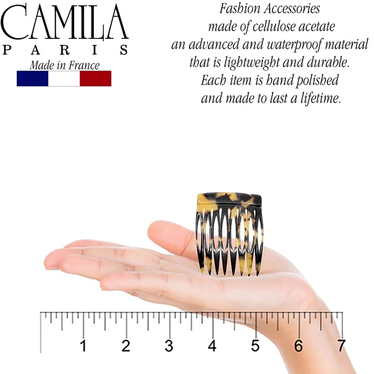 Camila Paris CP2008/2 French Hair Side Comb Handmade Small  display picture 3