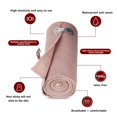 thumbnail image 2 of Bewildely Vendaje elástico Vendaje médico transpirable Correa de fijación de presión Protección deportiva Correas de alta elasticidad con buena Suministros de limpieza para el hogar No.2 Bewildely HA027035-01, 2 of 6