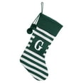 thumbnail image 2 of 26 Large Letters Christmas Red Socks Candy Boots Holiday Gift Bags Red Striped Christmas Stockings Christmas Tree Decoration Socks Decoration Bags 1PC, 2 of 3
