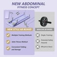 thumbnail image 6 of SRGARH Pilates Reformer Board with Resistance Bands – Adjustable Home Gym System for Full-Body Workout, Smart Timer & Phone Holder – All Fitness Levels(purple), 6 of 7