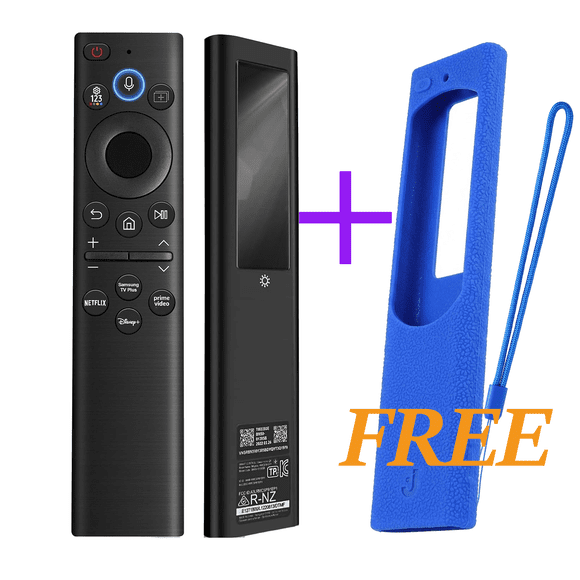 Solar Voice Remote for Samsung Frame TV with Silicone Case Samsung universal remote for smart TV Solar Powered Self-Charging TV Remote Control