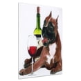 thumbnail image 3 of Empire Art Direct Happy Hour Frameless Free Floating Tempered Glass Panel Graphic Dog Wall Art, 20" x 20", Ready to Hang, 3 of 9