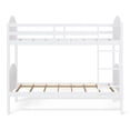 thumbnail image 4 of Mainstays Kids Wood Twin-over-Twin Bunk Bed, White, 4 of 6