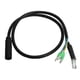 thumbnail image 4 of Electric Bike Motor Extension Cable M6 Female 9 Pin Waterproof Extension Cable for Front Rear Hub Motor Conversion Kit 66cm, 4 of 4