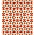 thumbnail image 3 of Tribal Duvet Cover Set, Prehistoric Traditional Aztec Folk Motif with Geometric Triangles Native Design, Decorative 2 Piece Bedding Set with 1 Pillow Shams, Twin Size, Teal Cream Red, by Ambesonne, 3 of 3
