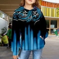 thumbnail image 2 of Mercatoo Hooded Sweatshirt for Girls Graphic Print Long Sleeve Warm Pullover Shirt Fall Casual Tops with 𝗞angaroo Pocket, 2 of 7