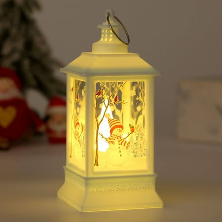 

Naittoop Christmas Decoration LED Wind Lantern Christmas Micro Night Light Christmas Gift