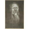 thumbnail image 2 of Eugène Carriere 17x24 Gold Ornate Framed and Double Matted Museum Art Print Titled - Portrait of Auguste Rodin (1901), 2 of 4