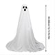 thumbnail image 4 of Halloween Ghost Light Up Creepy LED Light Standing White Ghost, 4 of 5