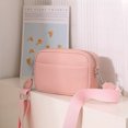 thumbnail image 1 of Bolso Pequeño De Piel Sintética Amarilla 11NaranjaNegro Rosa, 1 of 6
