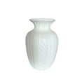 thumbnail image 5 of Gnwei Matte White Ceramic Flower Vase, 9 Inch Unique Wheat Ear Textured Modern Large Vases for Trendy Home Decor Living Room Entryway Shelf Office Rustic Table Centerpiece, 5 of 7