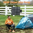 thumbnail image 2 of SAGEPEAK 200W Solar Panel Foldable Solar Charger Portable IP67 Waterproof with MC4 to DC Adapters for Home, RV, Outdoor, Camping, Power Station, off Grid, 2 of 11