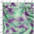 thumbnail image 2 of Soimoi Poly Taffeta Green Fabric By the Yard - 56 Inch Wide - Sparkle Tie & Dye Botanical - Nature's Enhanced with Sparkle Tie & Dye Patterns Printed Fabric, 2 of 6