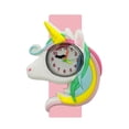 thumbnail image 1 of ¡Novedad de 2021! Reloj de juguete para bebé estilo Pony, reloj de unicornio, pulsera para niños, juguete para bebé, niña bonita de 1 a 12 años, relojes Slap para niños, regalo Gao Jinjia LED, 1 of 2