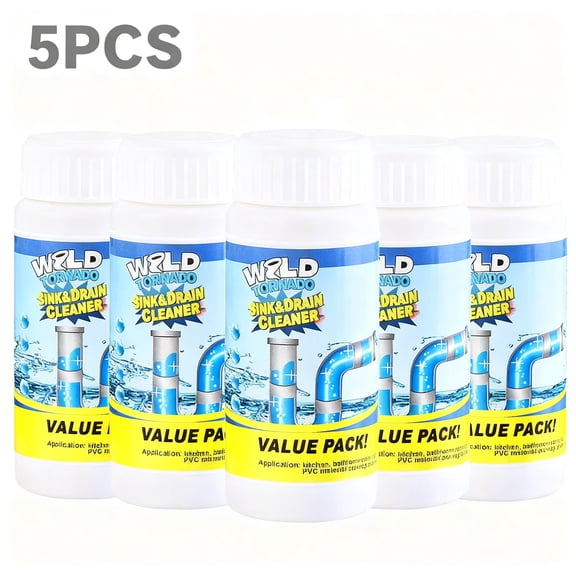 5PCS Wild-Tornado Powerful Sink&Drain Cleaner High Efficiency - Clog Remover Fragarn