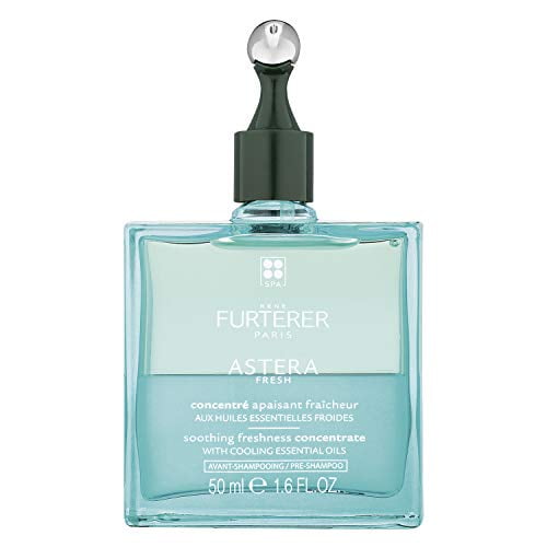 Rene Furterer ASTERA FRESH Soothing Freshness Concentrate, Pre-Shampoo Detox, Irritated & Itchy Scalp, 1.6 oz.