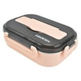 thumbnail image 5 of Boîte à Lunch 1000ml Deux Compartiments Sûr Durable Bonne Étanchéité Portable Bento Boxrose, 5 of 5