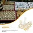 thumbnail image 3 of Minkissy 500Pcs Jewelry Price Tags with String Golden Paper Tags for Clothing Sale Marking, 3 of 6
