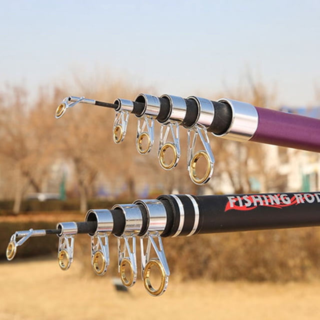 ziyahi Portable Long Section Fishing Rods Tight Rod Section Angling Equipment for Freshwater Saltwater