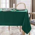 thumbnail image 3 of Rectangle Tablecloth Spring, Waterproof & Stain Resistant Table Cloths Wrinkle Free Fabric Washable 210GSM Polyester Table Cover for Spring/Party/Outdoor - 60 x 84 inch, Sage Green, 3 of 6