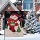 thumbnail image 4 of Yuarrent Jardín temático de Navidad, vacaciones de invierno, patio, ventana exterior, calle, muñeco de nieve, decoración de Festival de lino Type10 NO10, 4 of 6