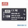 thumbnail image 3 of Mean Well SKA15B-12 DC-DC Converter - 15W - 18~36V in 12V out, 3 of 5