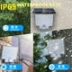 thumbnail image 4 of Lampe solaire fendue à 106LED, 3 modes d'éclairage, décoration extérieure, applique murale avec capteur de mouvement PIR, étanche, lampe de jardin et de Garage, 4 of 4