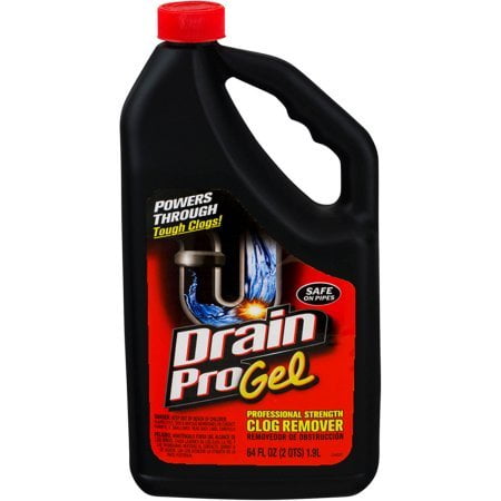 Commercial Strength Drain Opener, 64.0 FL OZ | Safe on all pipes, septic systems &
