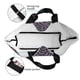 thumbnail image 4 of Balery Bat Purple Bolsa Tote Estilo Estético con Cremalleras, Bolsa de Hombro, Bolsa de Compras Grande y Plegable, 4 of 8