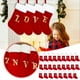thumbnail image 5 of Artículos De Decoración Navideña Calcetines Navideños Bolsa Calcetines Navideños Rojos Calcetines Navideños Con 26 Letras Adornos Colgantes Para El Árbol De Navidad (Calcetines Navideños Grandes), 5 of 5