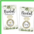 thumbnail image 2 of Eucalyptus Bliss Scratch Off Game Cards for Bridal Showers and Engagement Parties - 50 Pack of Neutral Greenery Raffle Tickets for Fun Celebrations and Memories, 2 of 2