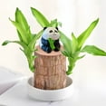 thumbnail image 6 of Handcrafted Resin Panda Sculpture - Artistic Desktop Decor Piece for Home Office with Natural Wood Accent and Decorative Appeal, 6 of 6