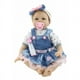 thumbnail image 1 of Muñeca Reborn Bebe de silicona suave realista de 55 cm con ropa, 1 of 6