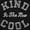 Black, variant on Kind Is the New Cool Positive Quote Women's Graphic T Shirt Tees Brisco Brands S