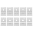 thumbnail image 2 of Angle en Aluminium, 10Pcs L Support de Coin de Support Joint Angle Droit Fixation de Support de Coin en Forme de L, Supports de Quincaillerie, 2 of 8