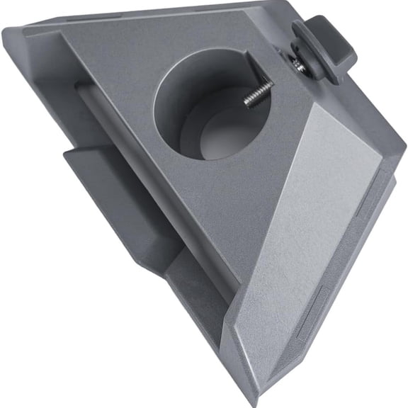 Starlink Mini Pipe Mount Adapter for RV Roof, Outdoor Waterproof Pole Mount Bracket with Angled Base
