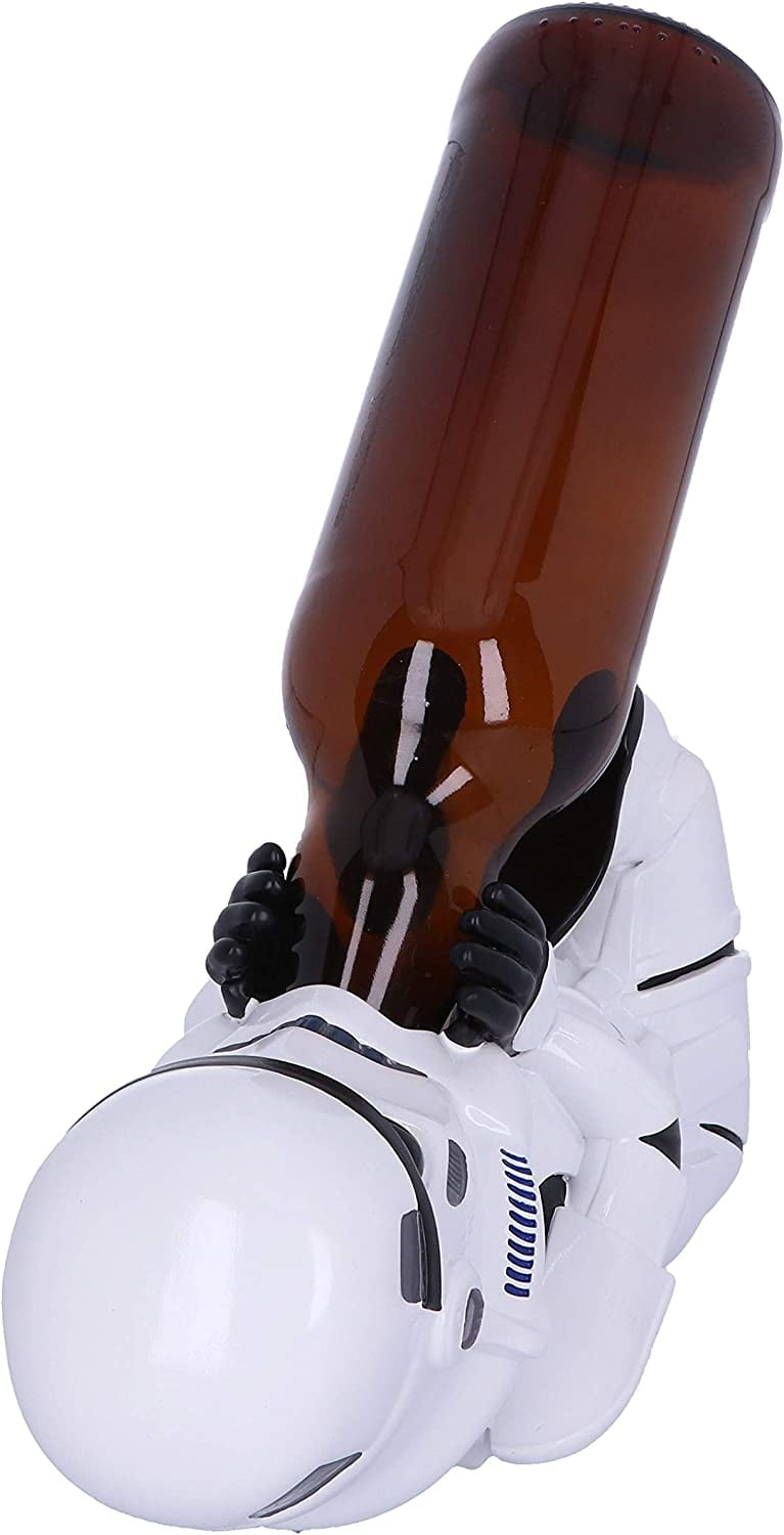 Nemesis Now Original Stormtrooper Sci-Fi Weinflaschenhalter Figur weiß, One Size