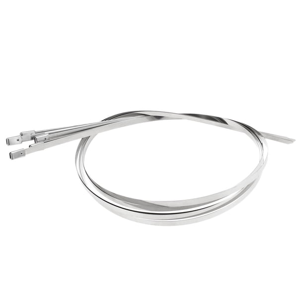 Cable de acero inoxidable rociado de 600 mm de largo y 4.6 mm de ancho, 5 piezas
