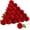 Red-8pcs, variant on 8pcs Artificial Chrysanthemum Ball Flowers Silk Hydrangea Bridal Wedding Bouquet for Home Garden Party Office Coffee House Decoration