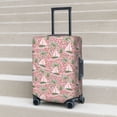 thumbnail image 6 of Susaid Sailboats And Palm Tree Print Elastic Washable Suitcase Cover with Hidden Zipper, Fits 18-32 Inch Luggage for Protection During Travel-Large, 6 of 7