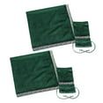 thumbnail image 1 of 2x Vintage Altar Cards Pouch Borde Mantel Adivinación Wicca perfke Altar Tarot Cards Pouch, 1 of 8