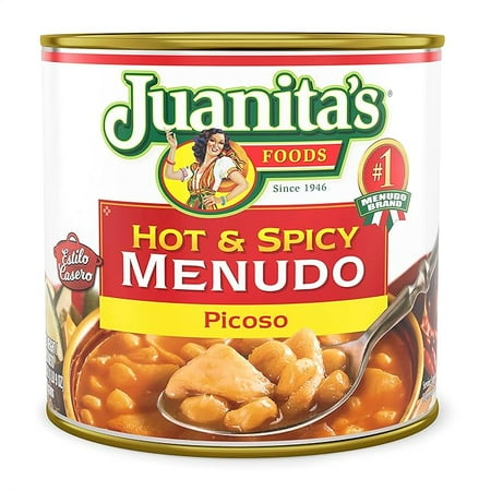 Juanita's Hot & Spicy Menudo, 25 oz