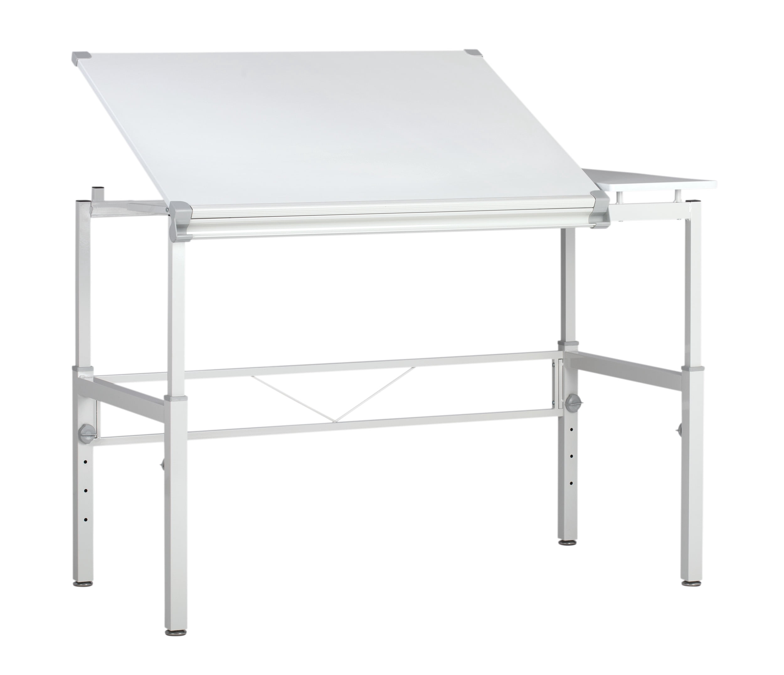 Studio Designs Graphix II White Split Top Crafting Table