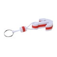 thumbnail image 5 of Yacht Boating Keychain Floating Keychain - Anchor, Rudder, Surfboard, Dolphin - White Anchor, 8x5cm 007, 5 of 5