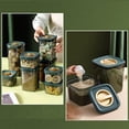 thumbnail image 6 of XKHHLH 4 Pcs Airtight Food Storage Cereal Containers for Bulk Food Storage, BPA-Free Plastic Container, Pantry Organization and Canister for Rice, Pasta, Sugar & Flour, 6 of 8