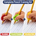 thumbnail image 6 of The Pencil Grip 3-Step Training Kit, Ergonomic Pencil Grips, Assorted Colors, 3-Pack, 6 of 10