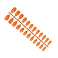 thumbnail image 3 of Minnieouse 24 piezas de uñas postizas para mujer, bricolaje, herramientas de decoración de manicura falsa, accesorio de decoración de moda, puntas de Juegos de manicura Naranja dulce Minnieouse CE011429-30, 3 of 5