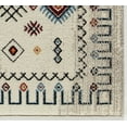 thumbnail image 3 of Rugs America Bradford KH60A Gabbeh Cream Tribal Moroccan cream Area Rug, 5'x7', 3 of 3